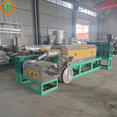 quality Triple Screw Design Afval PP PE HDPE LDPE Film Plastic Recycle Pellets Maker factory