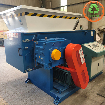quality Afval van textiel Hard Plastic Woven Bag Hout Rubber Shredder Single Shaft voor de verwerking factory